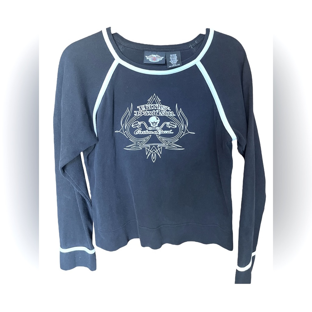 🔥🔥🔥Harley Davidson T-shirt “Ride Hard” long sleeve.